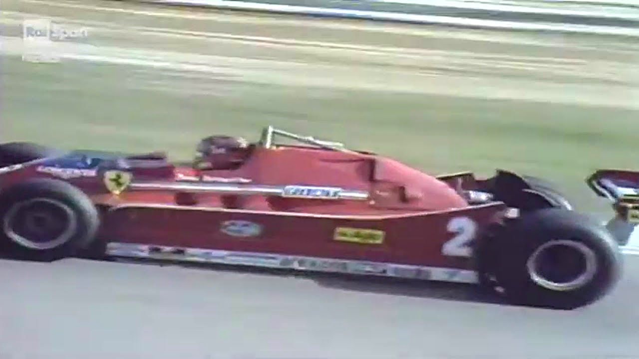 Ferrari Turbo prima uscita assoluta Imola 1980 F1 126 C Gilles Villeneuve Nelson Piquet Renè Arnoux