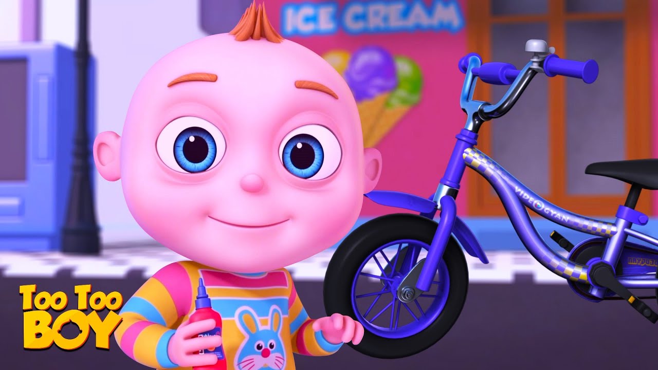 Squeaky Bicycle And Many More Episodes | Too Too Boy | Cartoon Animation For Children