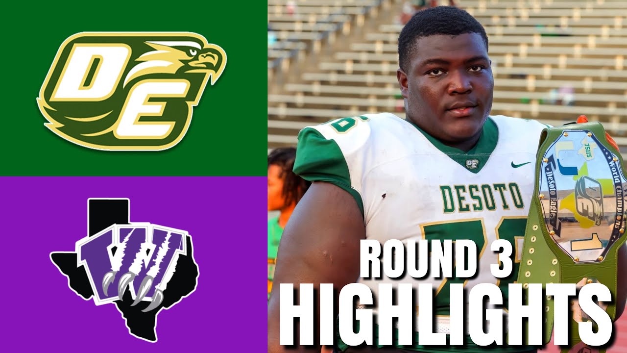 #TXHSFB : DESOTO VS WILLIS | ROUND 3 PLAYOFF HIGHLIGHTS | MUST WATCH 😳🔥!