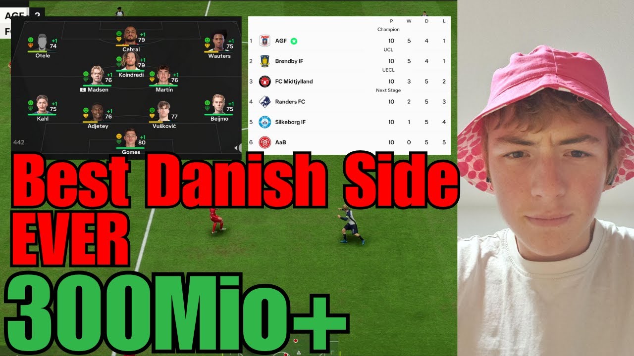 I Built The Best Danish Team EVER? (Season 4)