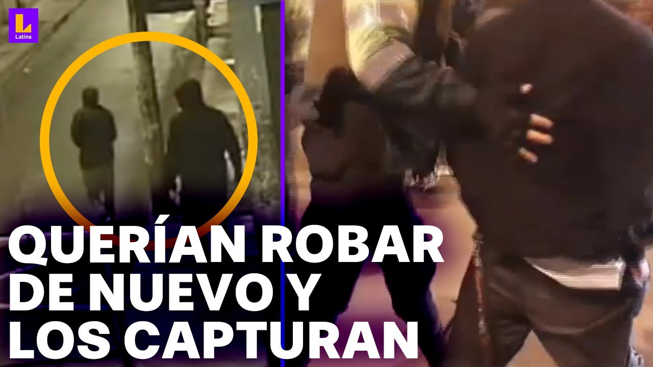 Vecinos capturan a delincuentes que planeaban robar casa por segunda vez