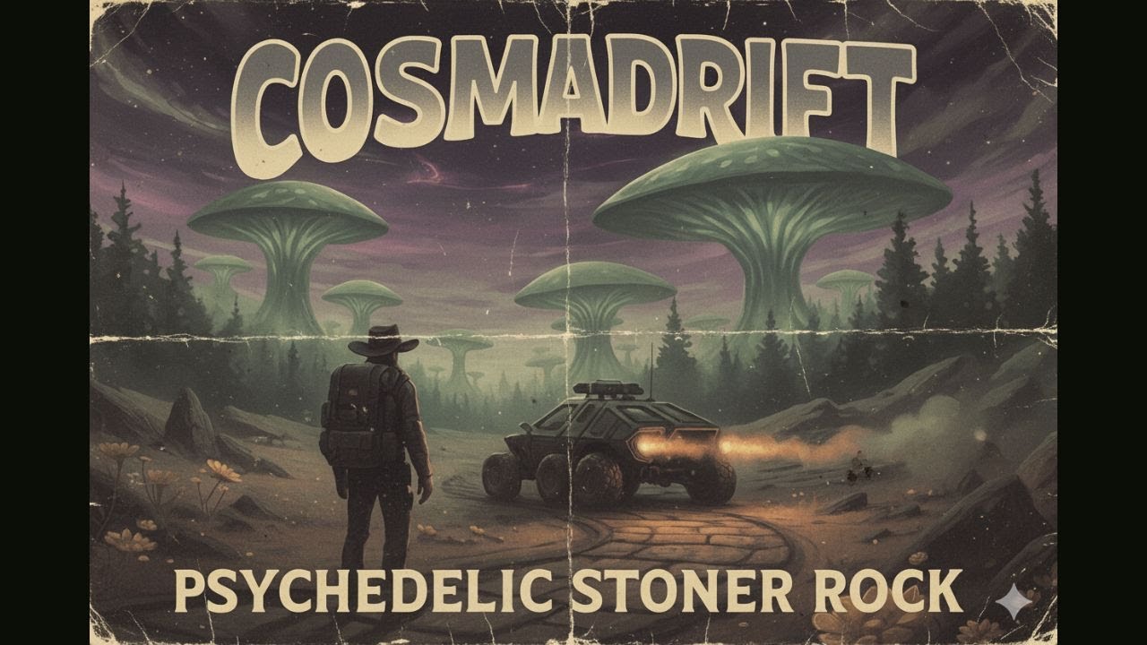 COSMADRIFT - Cosmic Embers of the Sun (FULL ALBUM) | Psychedelic Stoner Rock