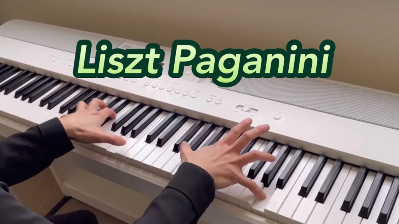 Liszt Paganini Etude No. 6