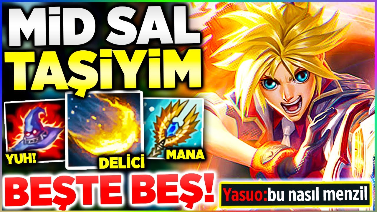1268 AP EZREAL MID! BARON ÇALIP PENTA ATTIM ÇILDIRDILAR!! FULL AP EZREAL MID OYNANIŞ | Rasher