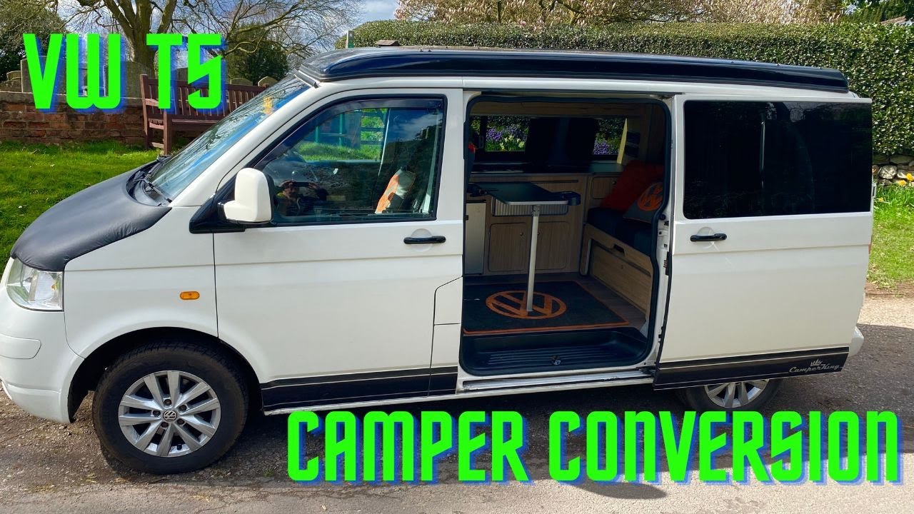 VW T5 Camper Conversion and RidgeMonkey XL