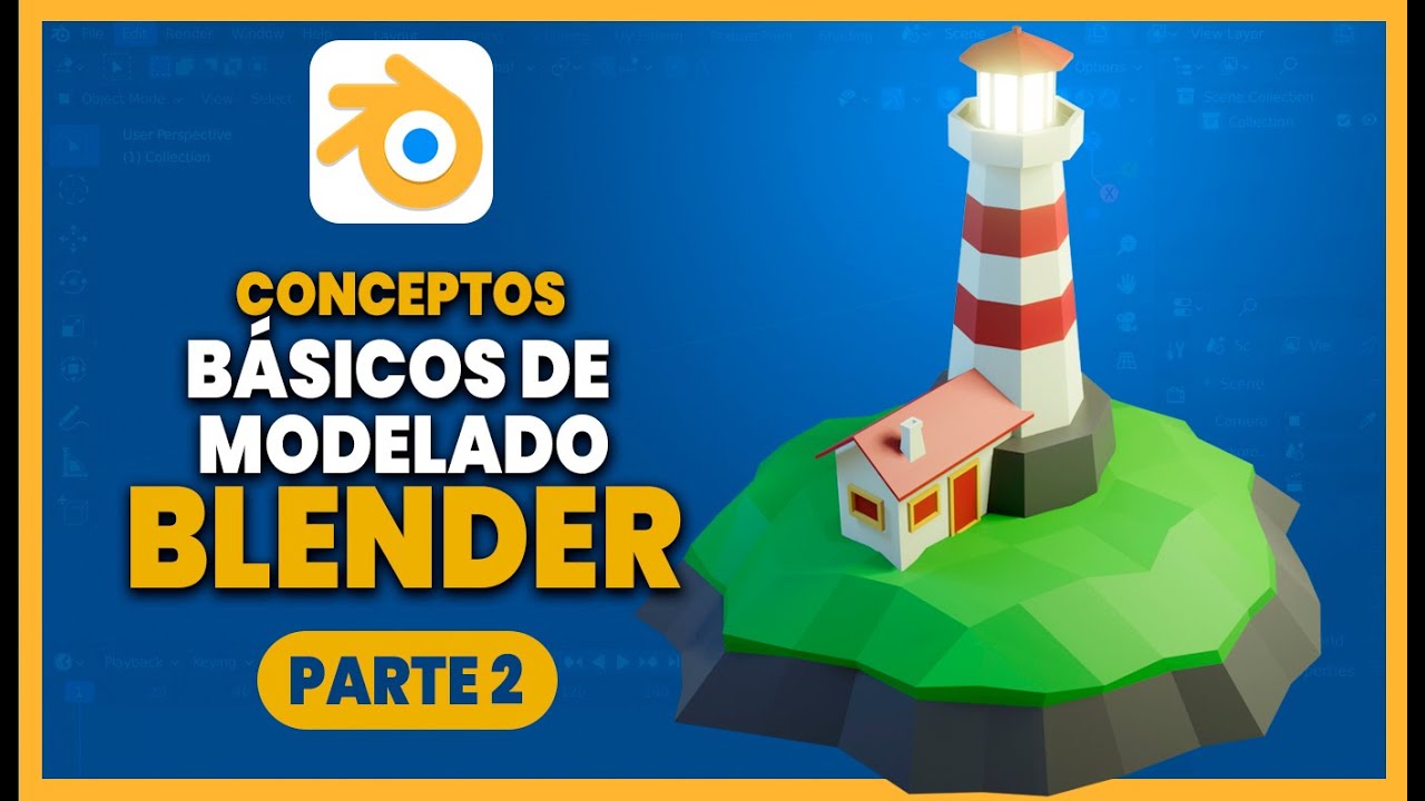Tutorial b&aacute;sico de modelado en BLENDER  😲😲 Aprende modelado f&aacute;cil en Blender espa&ntilde;ol ::: Parte 2 👈
