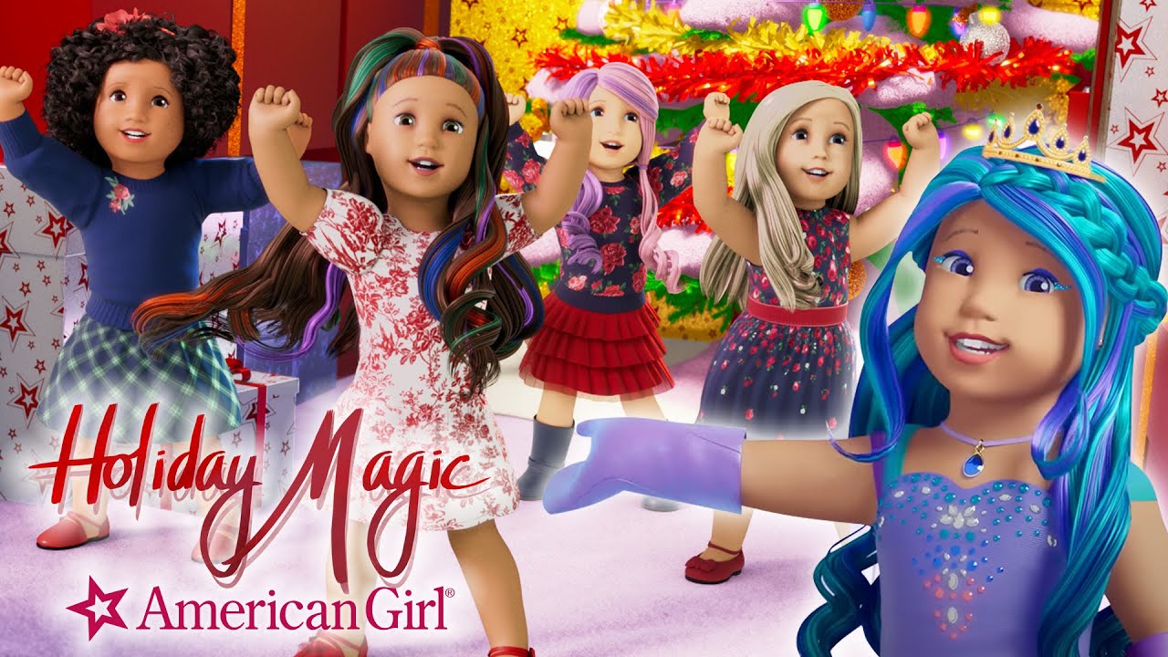 HOLIDAY MAGIC with American Girl! 🎵 🎄 ✨  | Music Video | Holiday Music For Kids
