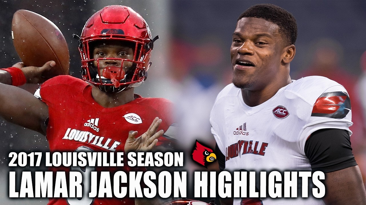 Lamar Jackson was ELECTRIFYING at Louisville ⚡️ [2017 Season Highlights] | ESPN College Football