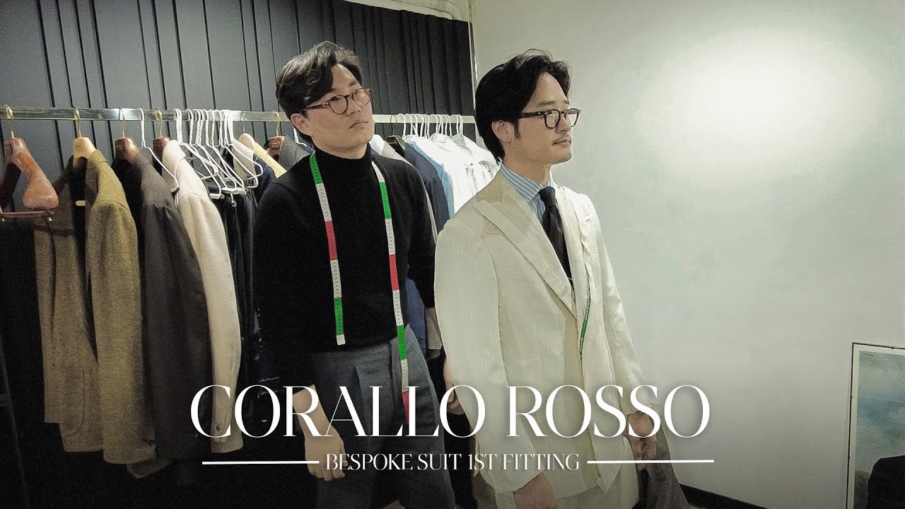 Vlog พาไปตัดสูท Corallo Rosso ที่เกาหลี 1st Fitting | TaninS