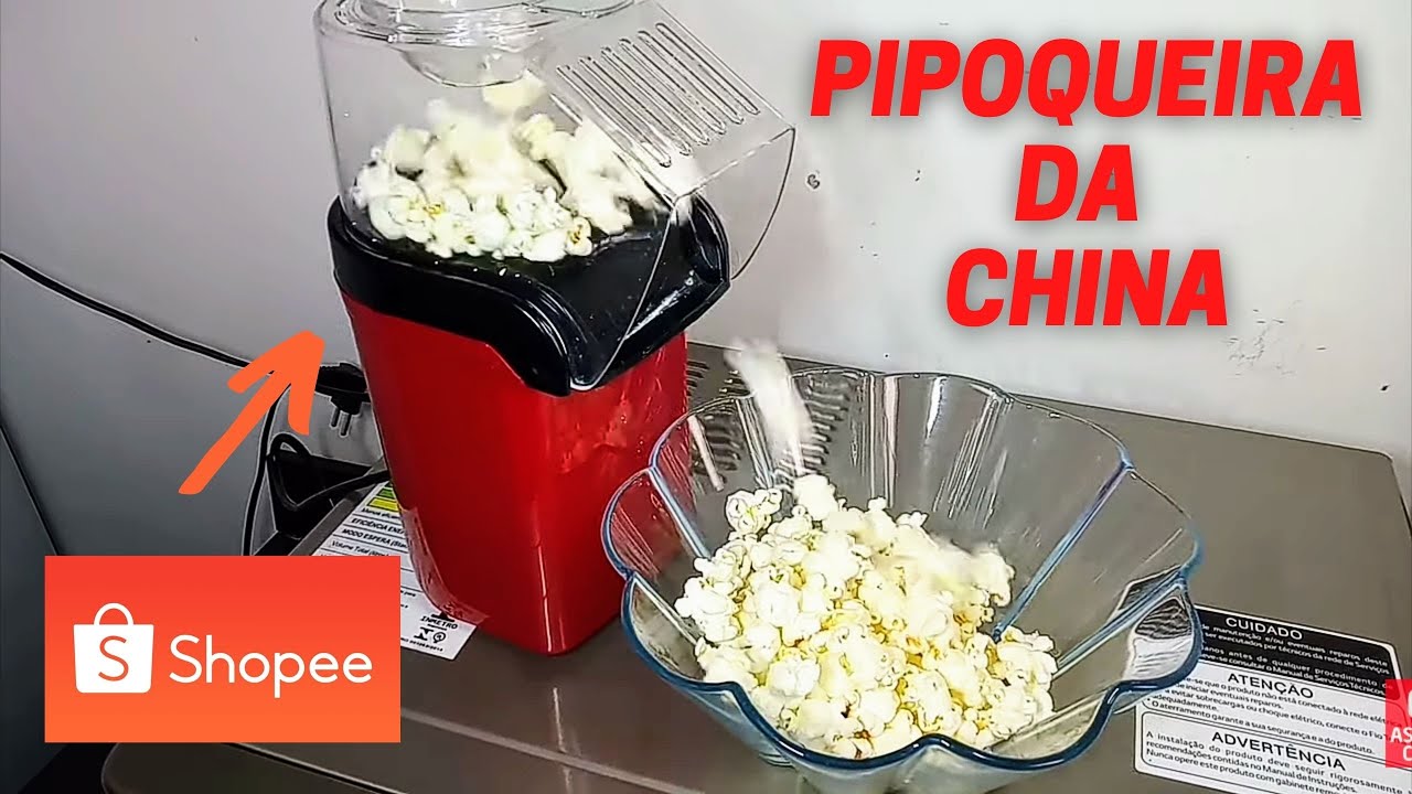 PIPOQUEIRA Elétrica | Comprei na Shopee | Vale a Pena?