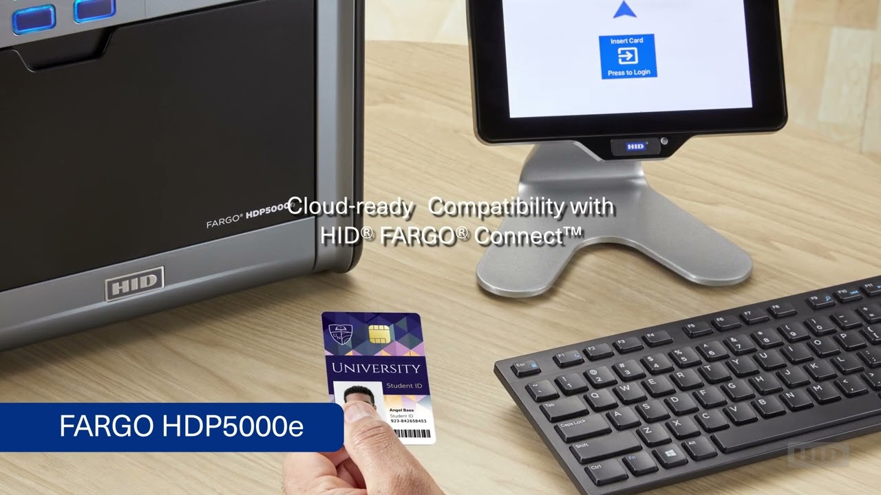 HID&reg; FARGO&reg; HDP5000e Card Printer & Encoder