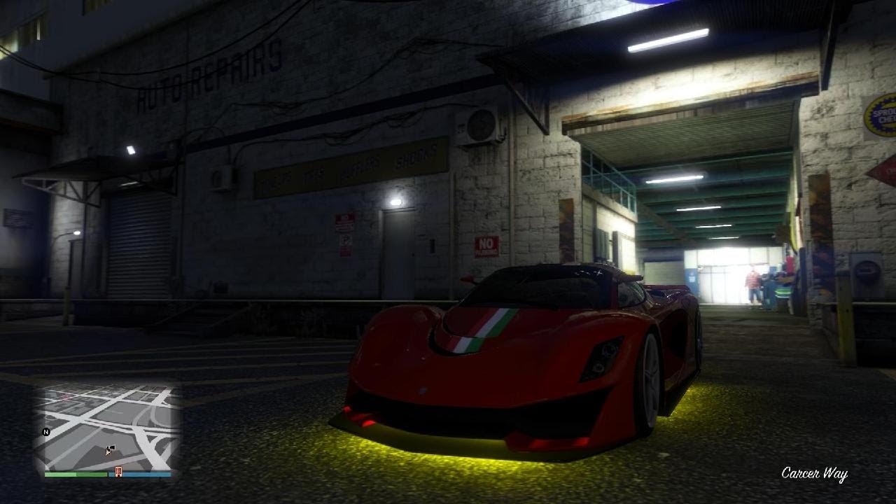 Exiting LS Customs damages my LaFerrari 😭