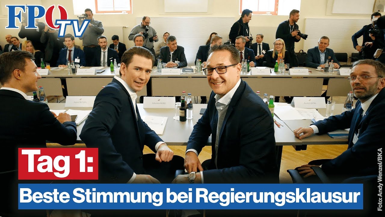 Tag 1: Beste Stimmung bei Regierungsklausur in Seggau (Steiermark)