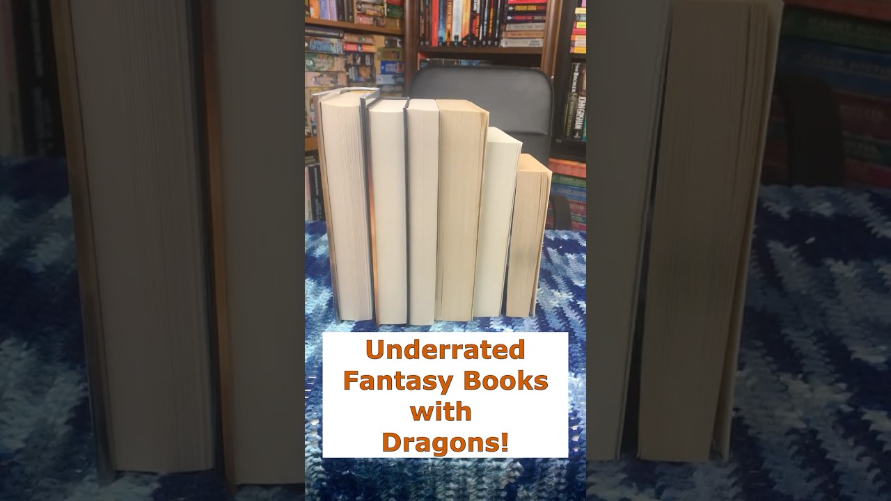 Underrated Fantasy Books with Dragons!