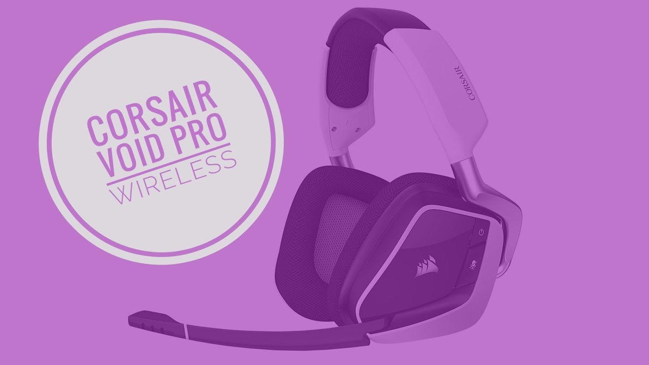 Corsair Void Pro ► Wireless Gaming Headset ◄ RGB Discord Certified Headphones