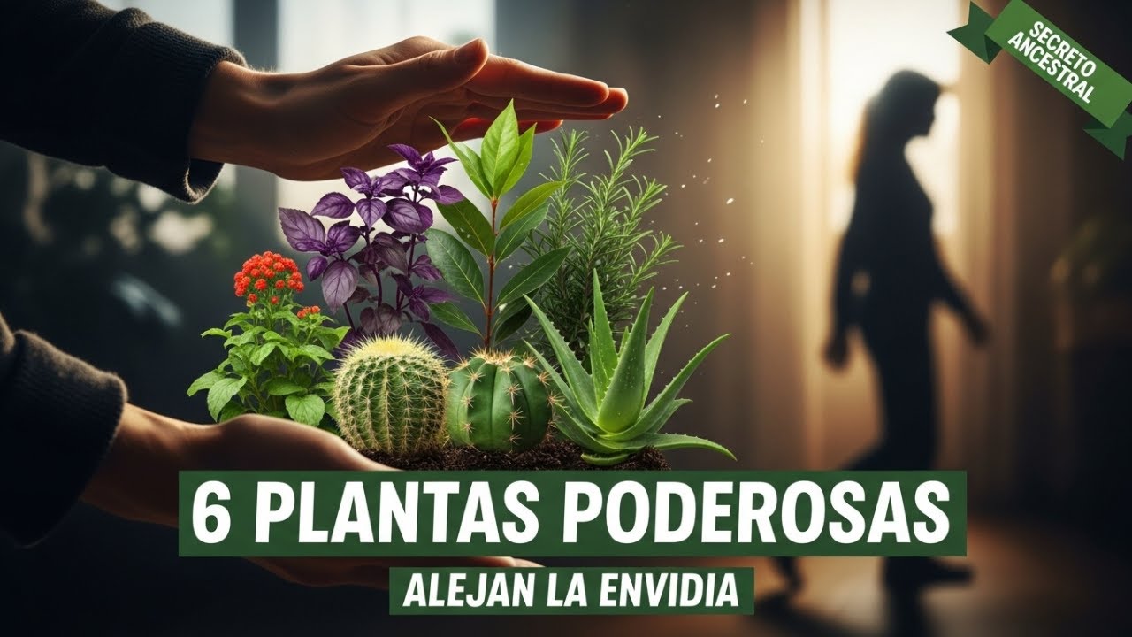 🌿 6 PLANTAS PODEROSAS PARA ALEJAR la ENVIDIA DE TU HOGAR (LO que NADIE te hab&iacute;a contado)
