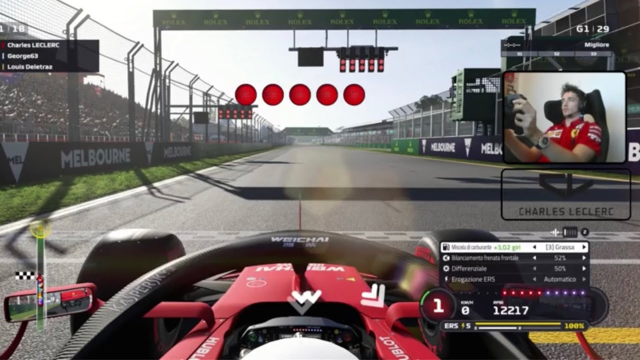 LECLERC TWITCH Stream | F1 Virtual GP