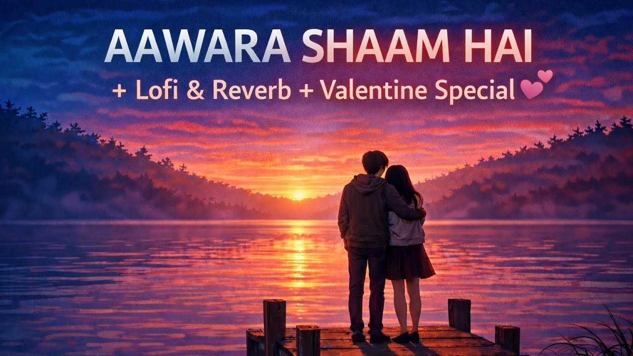 Aawara Shaam Hai – Lofi & Reverb | Valentine Special Romantic Song❤️🌆