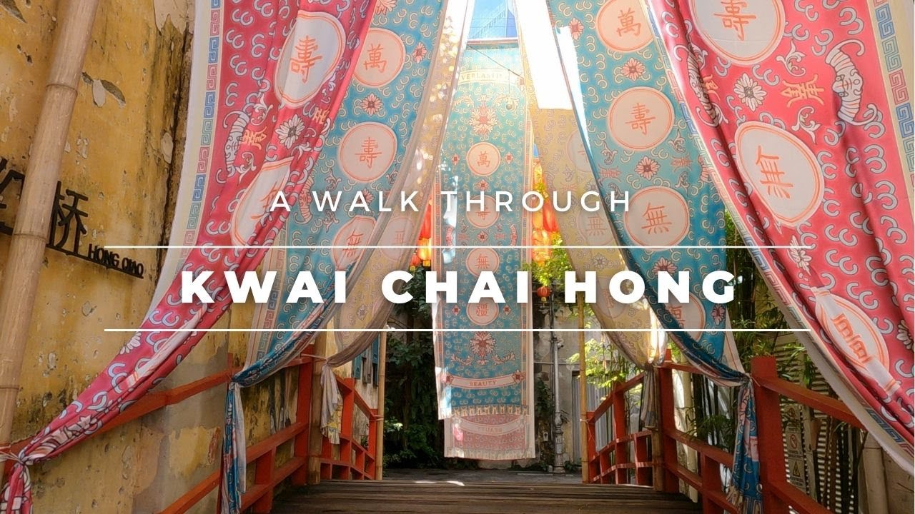A Walk Through Kwai Chai Hong | Petaling Street, Kuala Lumpur  (Everlasting Beauty Art Installation)