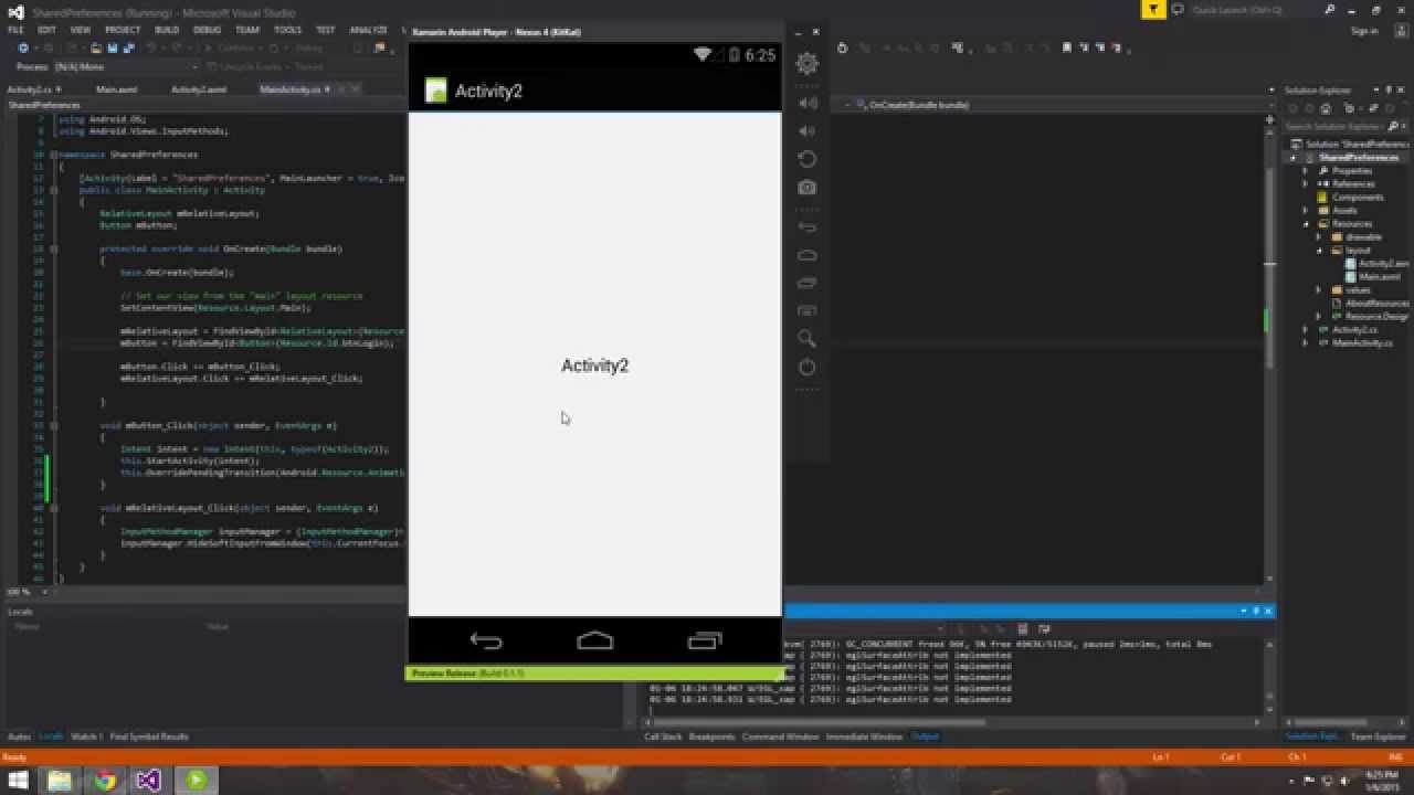 Xamarin Android  Tutorial   31   Animating Activities