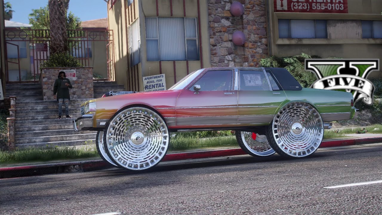 GTA 5 [HOOD LIFE] KODAK BLACK - NEW TRAP SPOT & NEW BOX CHEVY TRUNK RATTLEING! #7