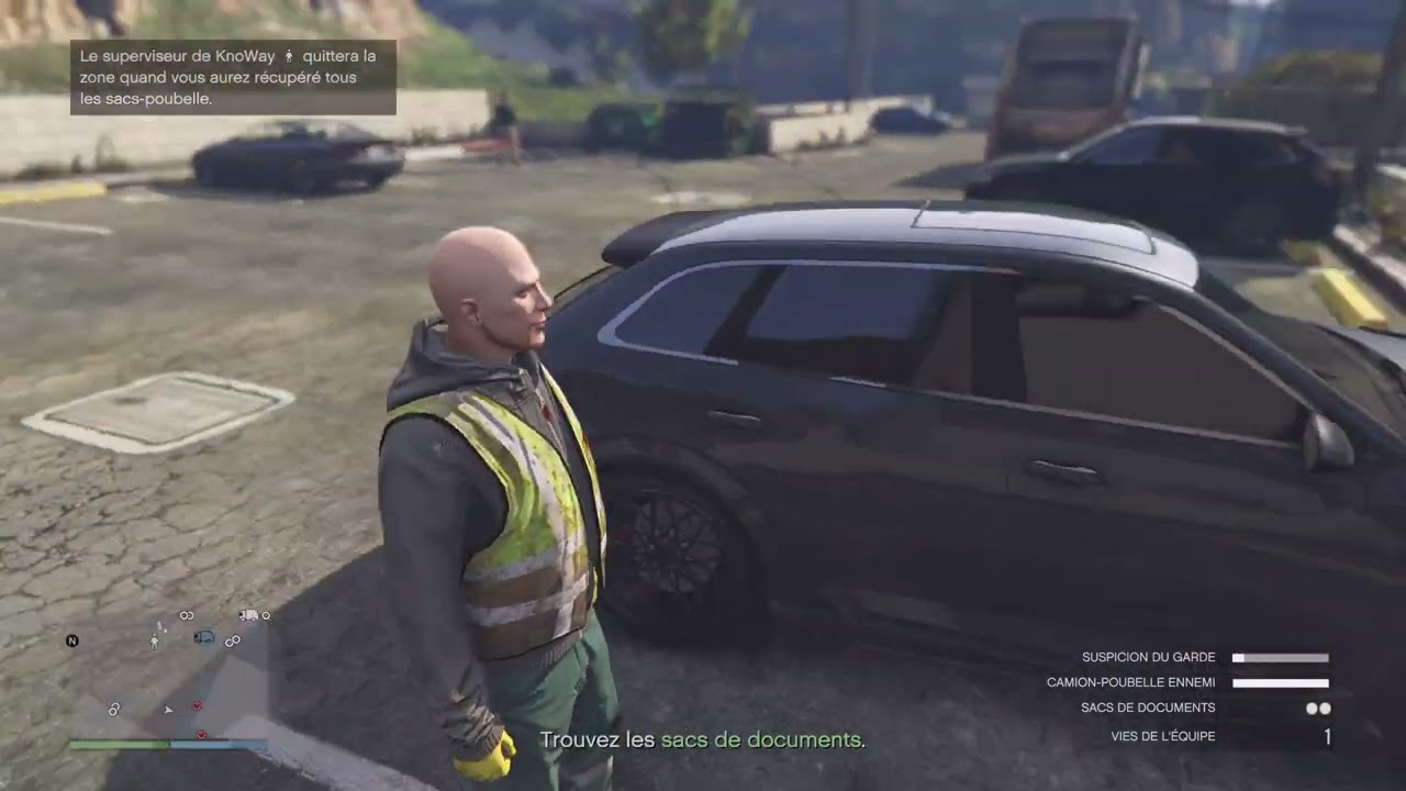 GTAV mission taxi Knoway 4 en solo