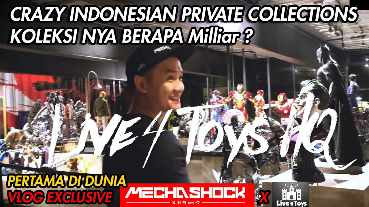 PERTAMA DI DUNIA KOLEKTOR STATUE INDONESIA TERGILA Display Puluhan MILIAR! L4T HQ INDONESIA
