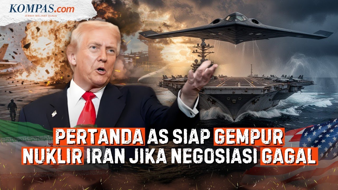 Gerak-gerik AS Siap Bombardir Nuklir Iran jika Negosiasi Gagal