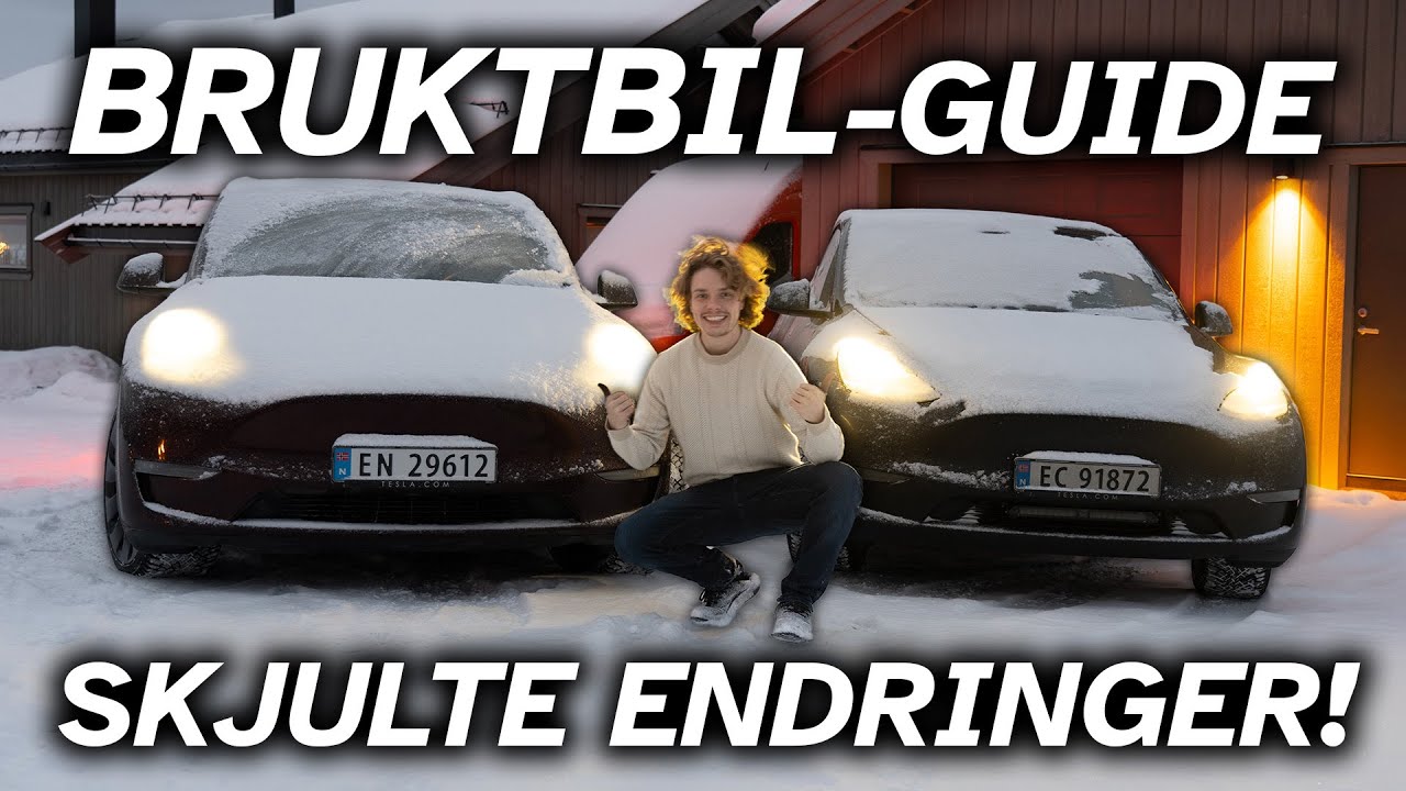 Brukt Tesla Model Y AWD i 2026 - ALT du m&aring; vite f&oslash;r kj&oslash;p!