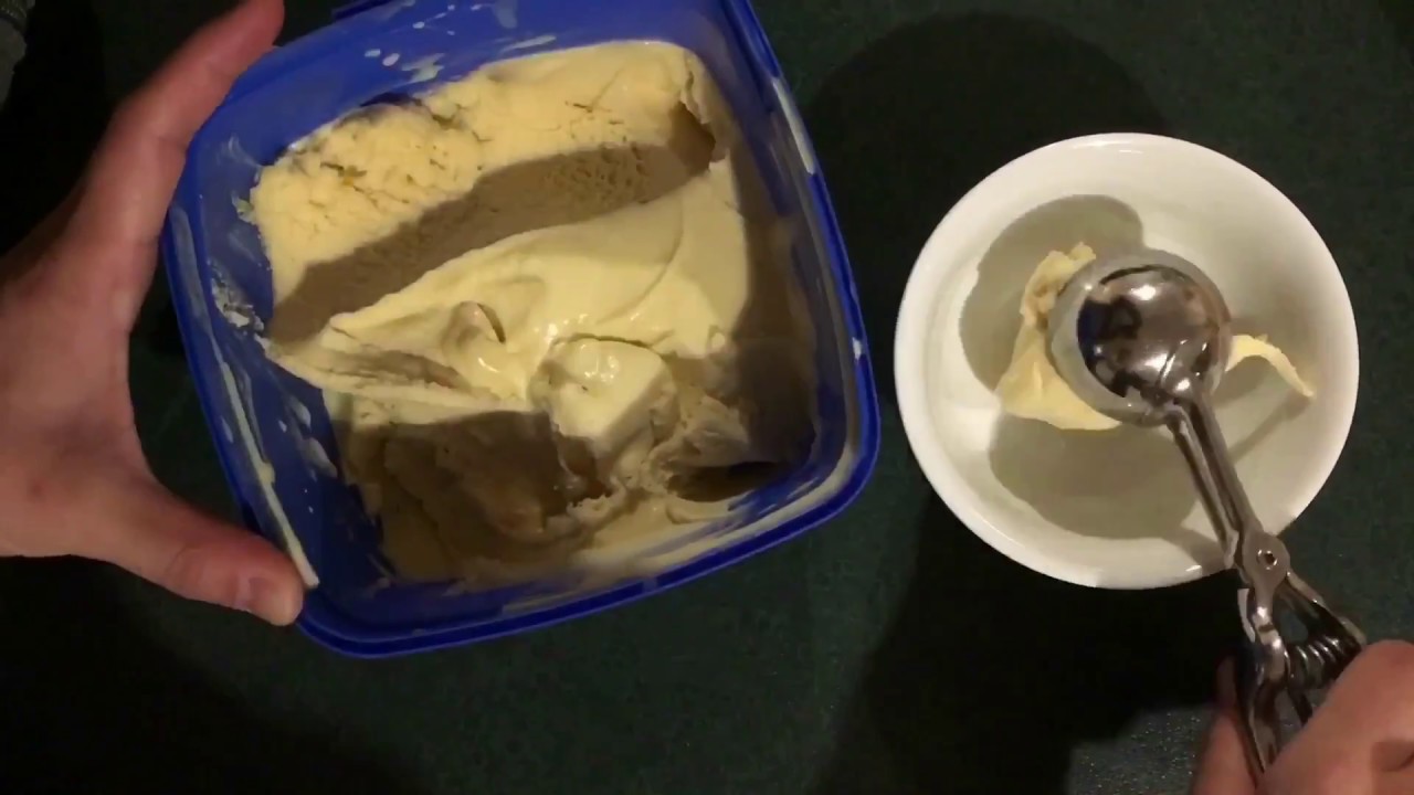 Malted milk ice cream