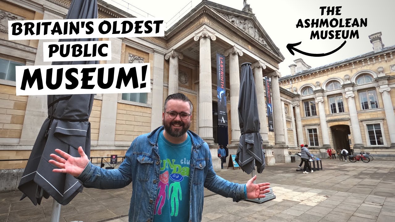 Visiting the Ashmolean Museum in Oxford - Britain's OLDEST public museum!