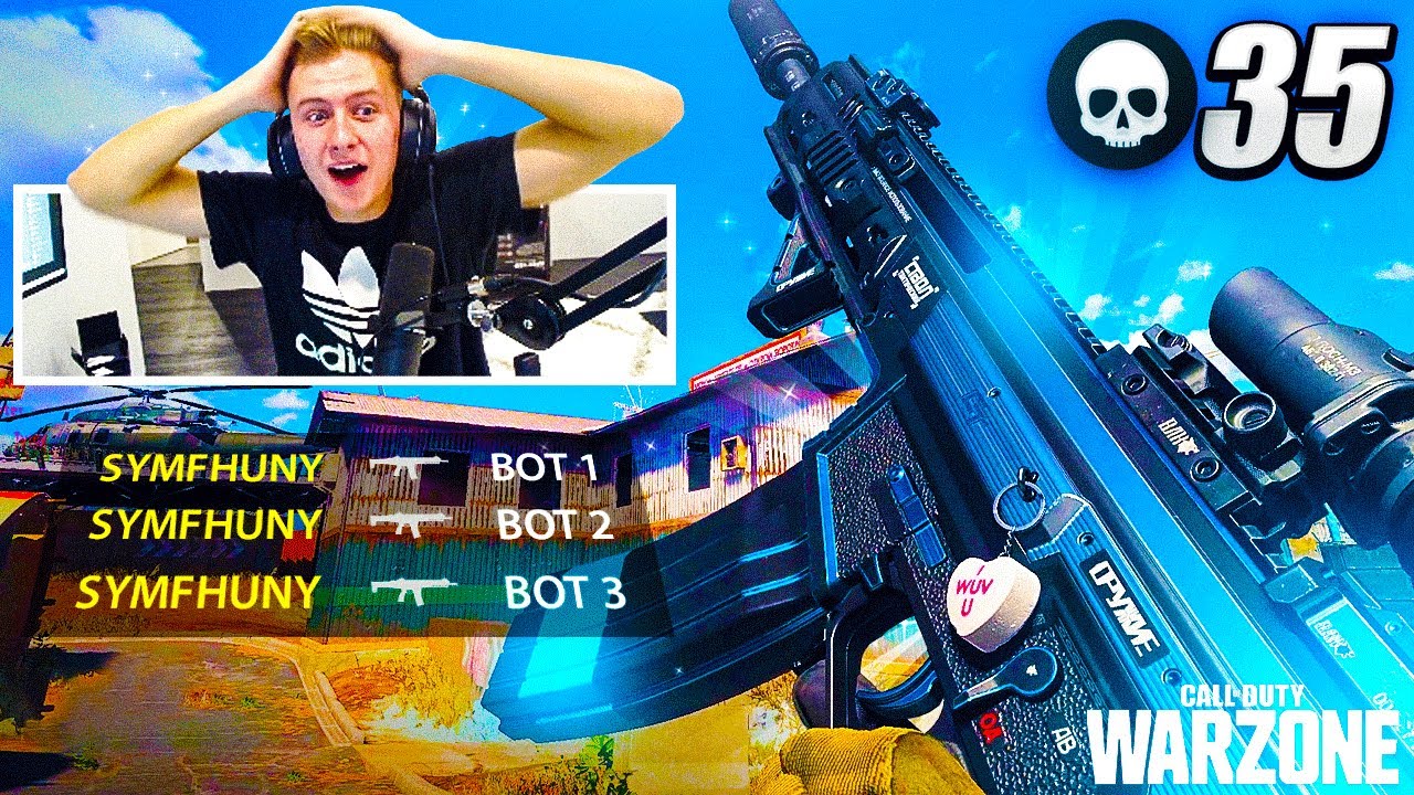 my BIGGEST CLUTCH in WARZONE!! 😲 *35 KILLS* - Symfuhny