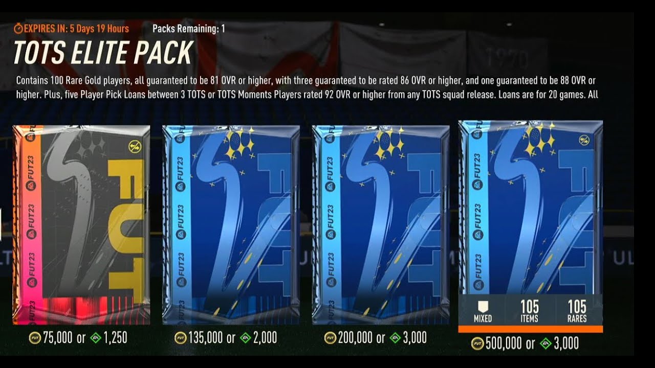 This TOTS Elite Pack Is INSANE!!! FIFA 23