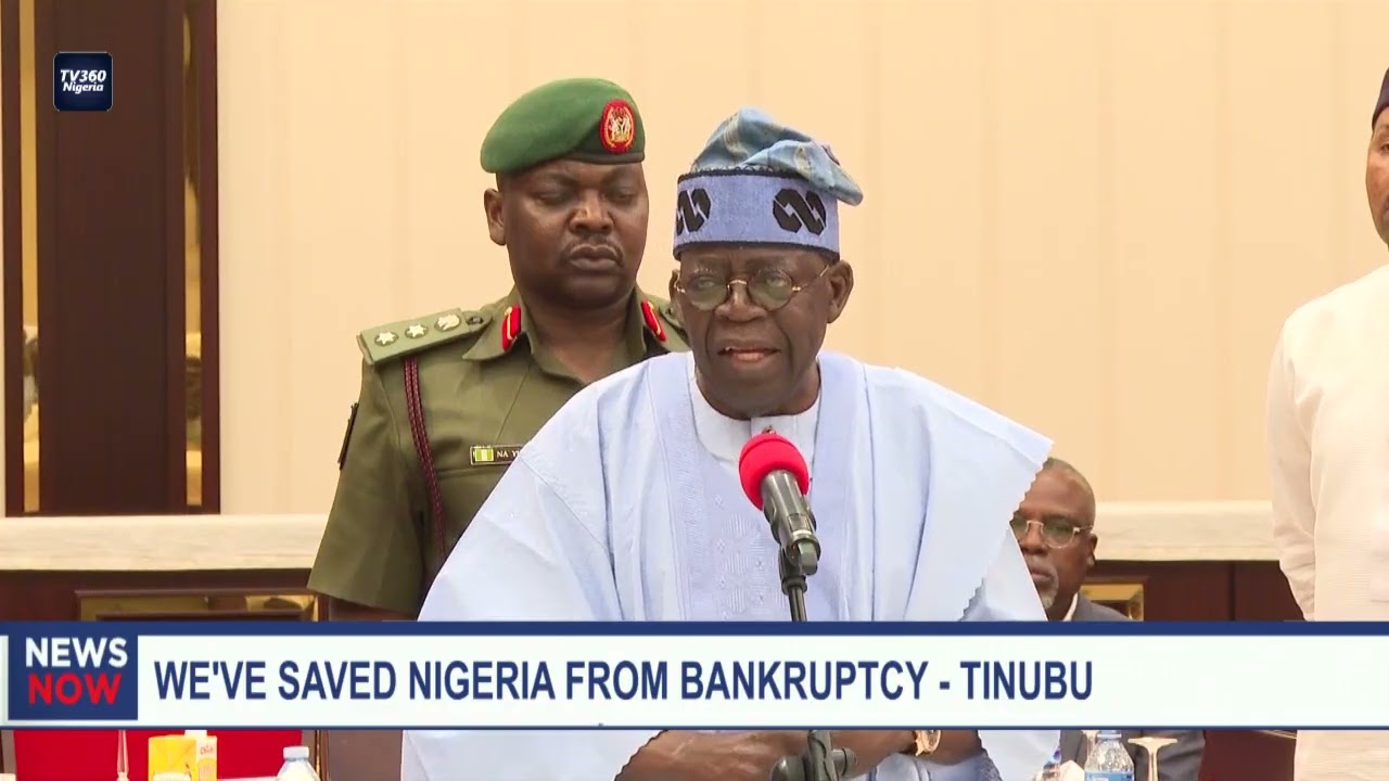 We’ve saved Nigeria from bankruptcy –Tinubu