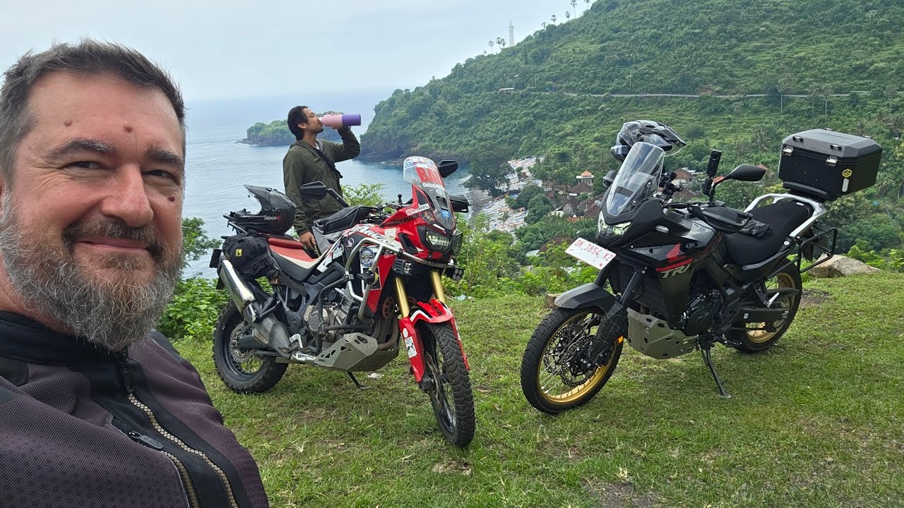 First Saturday Morning Ride with my new Honda XL 750 Transalp