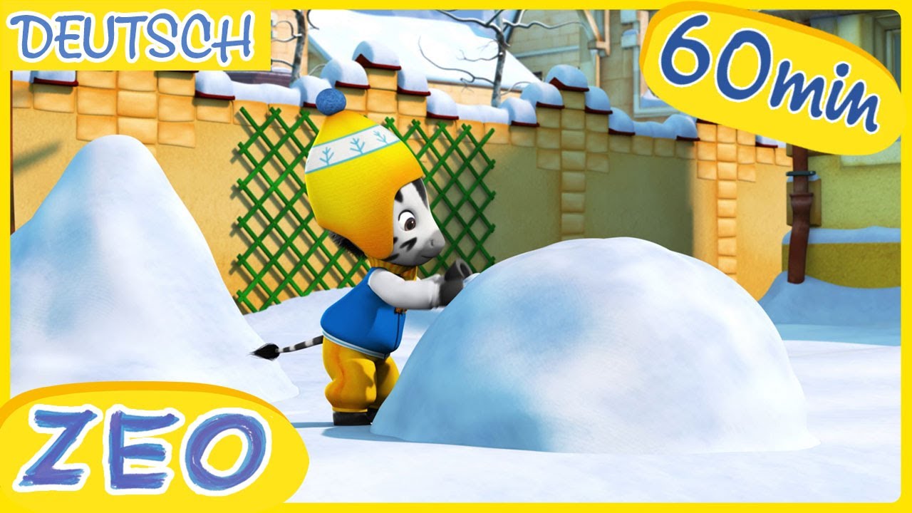 Zeo’s Abenteuer im Schnee 🧊❄️ | Neue Geschichten auf Deutsch
