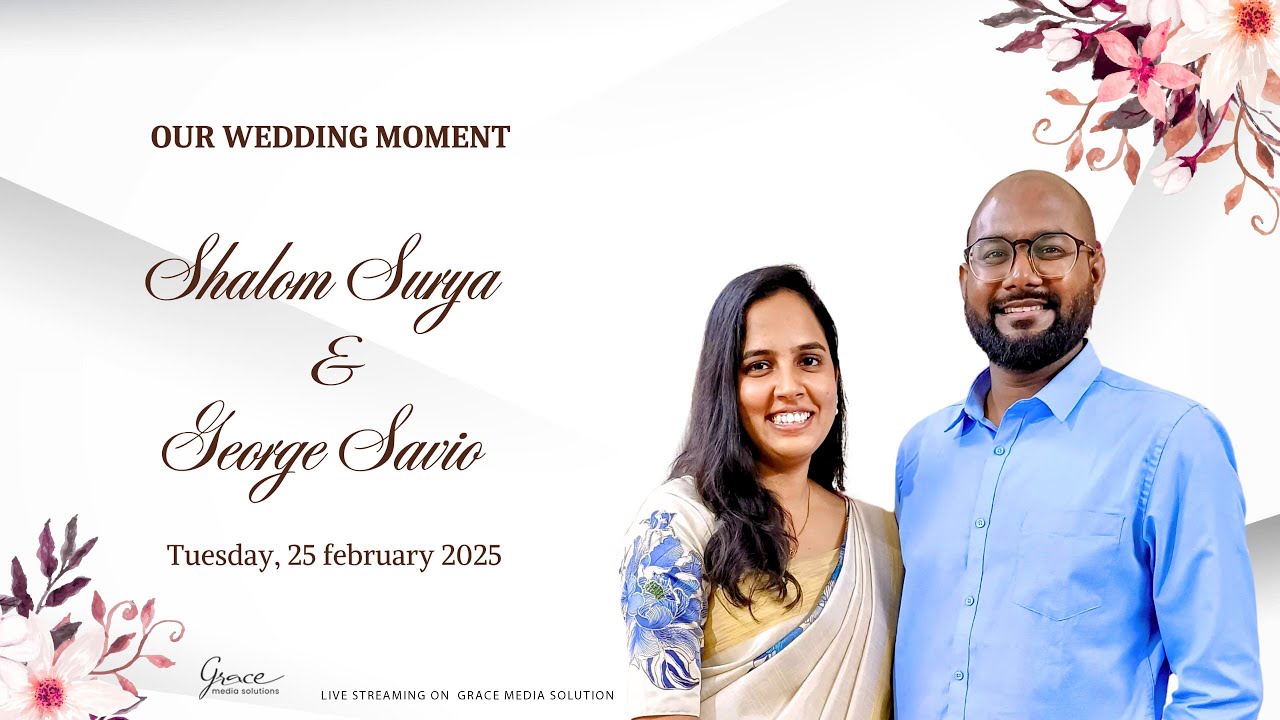 Wedding Ceremony of Shalom Surya & George Savio  @ 10:30 AM | FGAG
