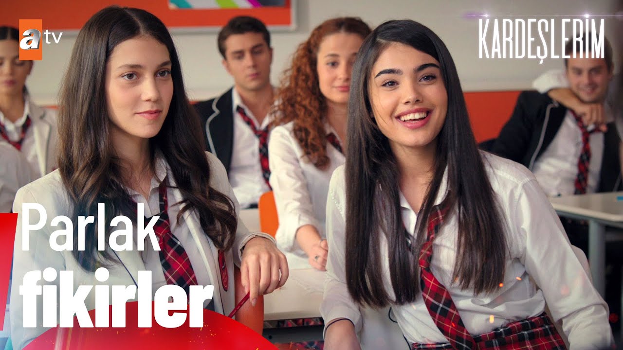Ataman Koleji’nde bir proje ödevi için grup olan çocuklar - Kardeşlerim 65. Bölüm