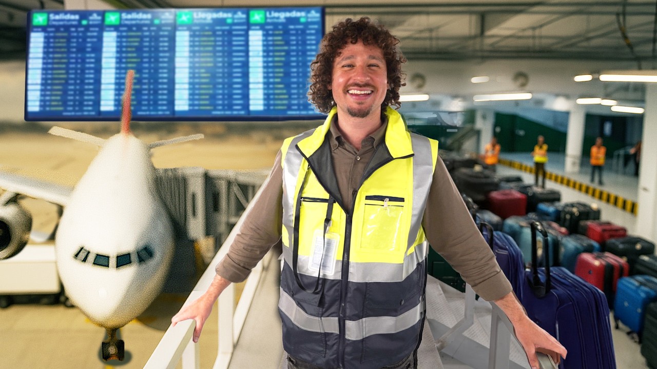 Рабочий день в аэропорту: что происходит с чемоданами? 🧳 ✈️