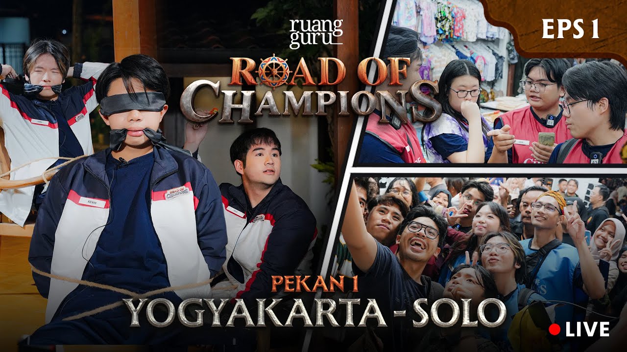 Road of Champions (ROC) Episode 1 | MISI TAK TERDUGA DI YOGYAKARTA!