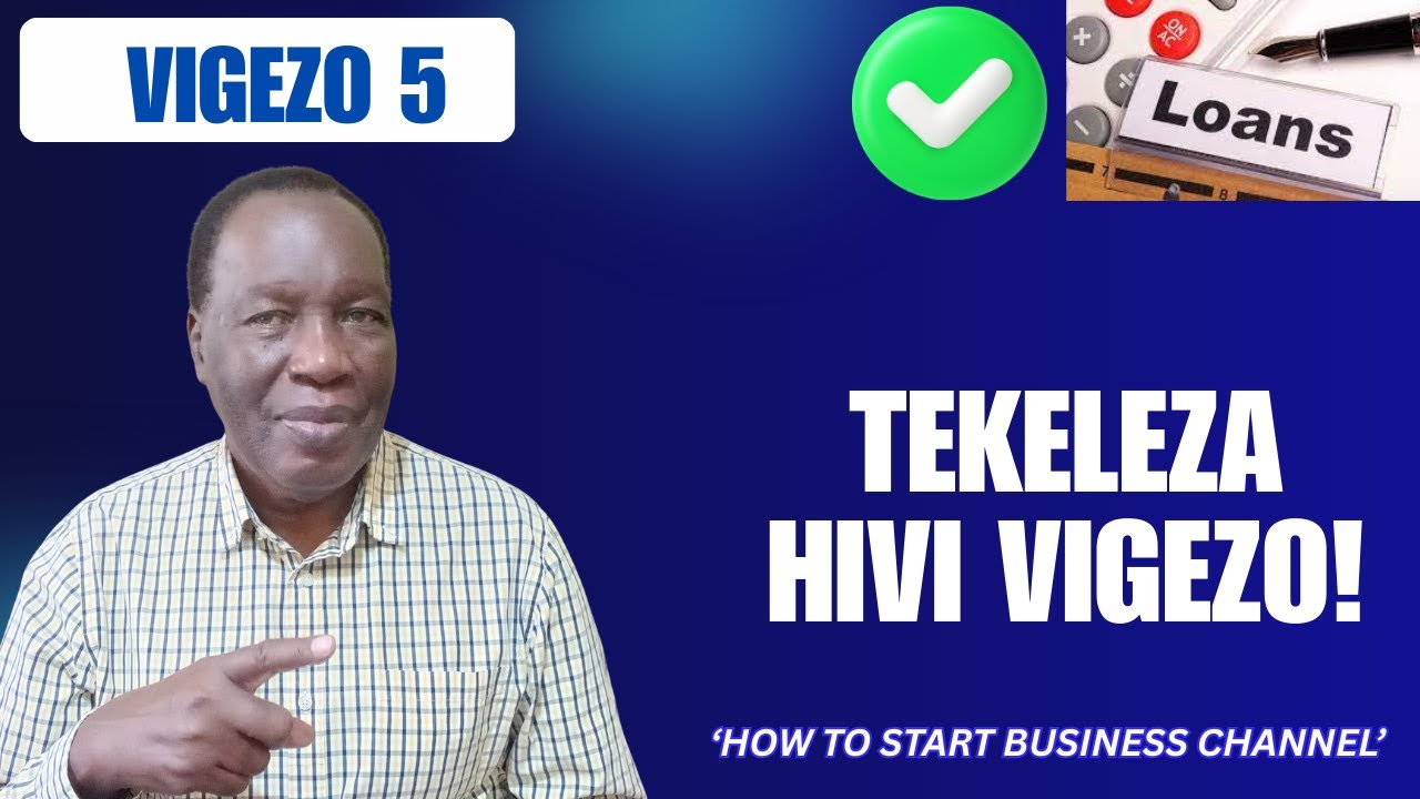 Hivi ni vigezo 5 vya kupata mkopo bank!