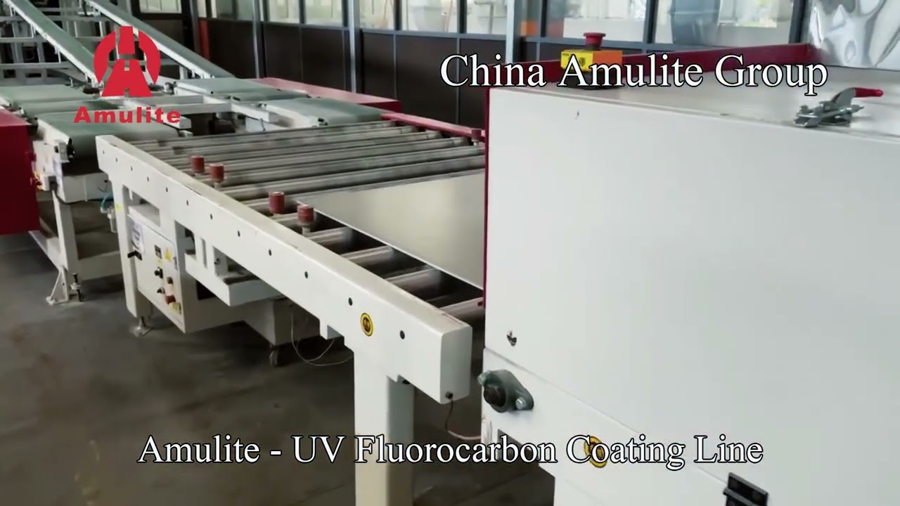 Amulite Fiber Cement Board UV Fluorocarbon Coating Line: Exterior Wall Solution