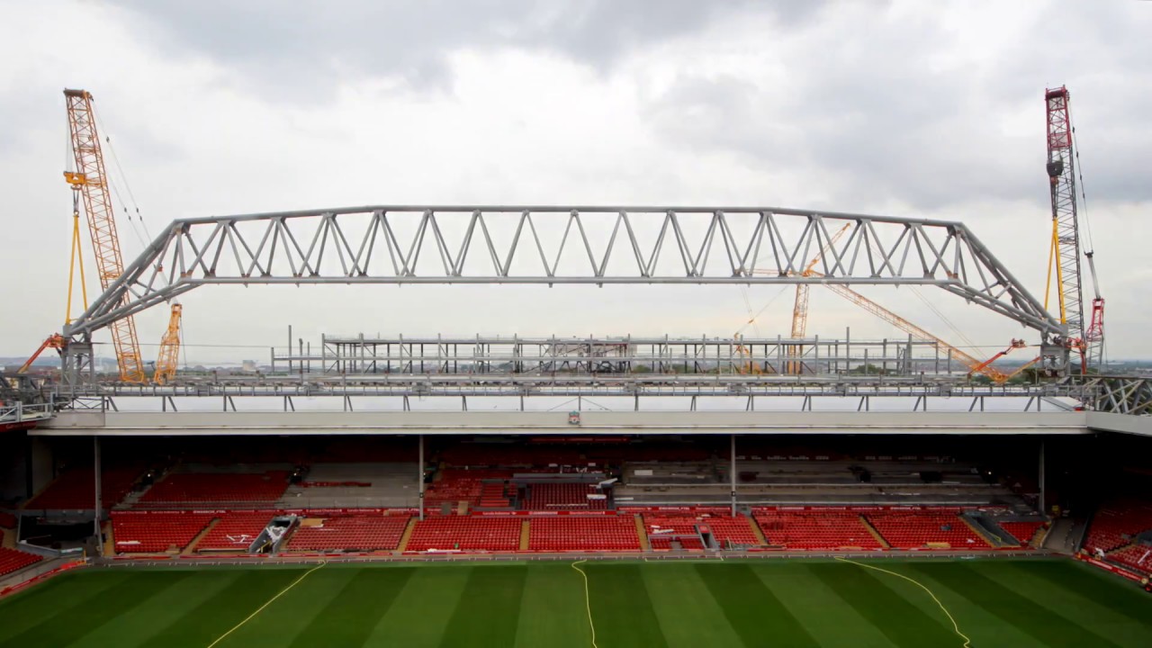 Anfield Expansion | The Truss Lift