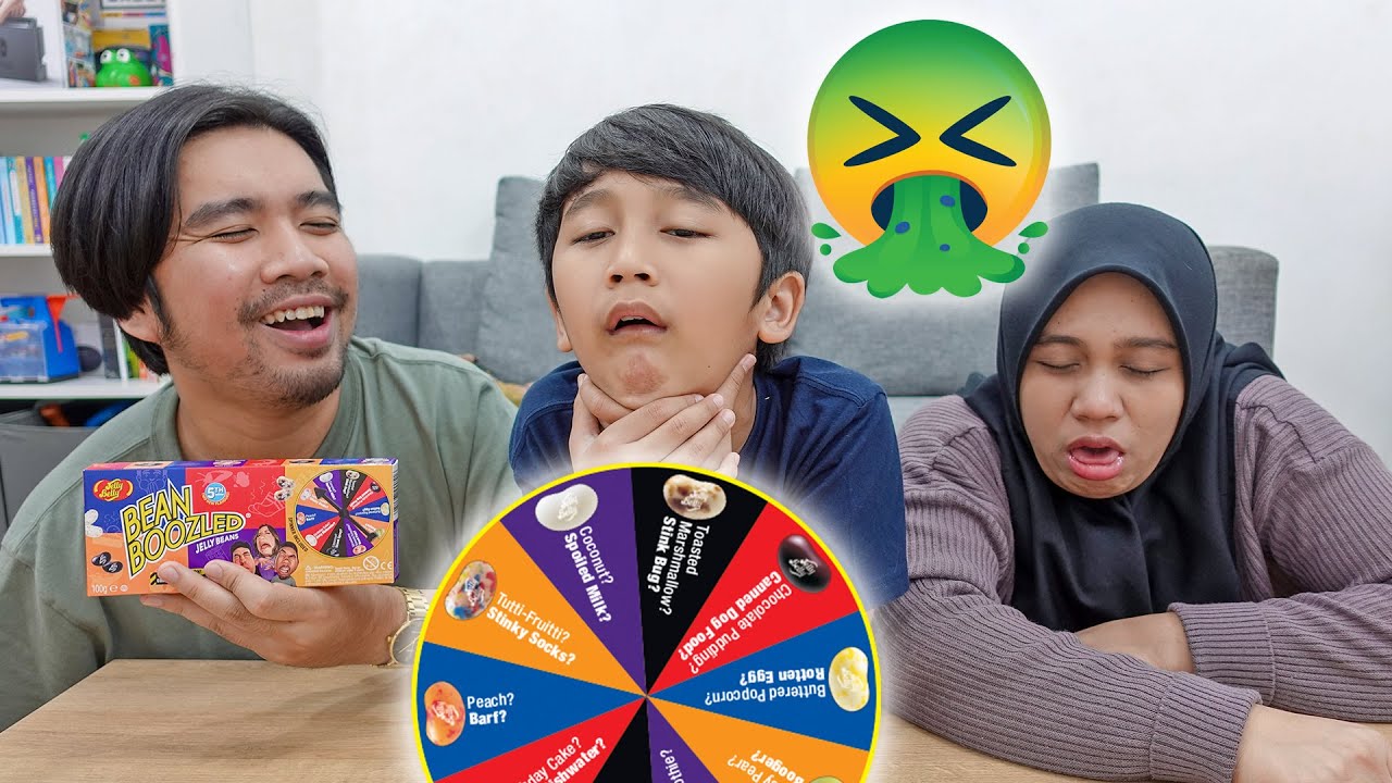 MAKAN PERMEN ANEH SAMPAI MUNTAH - Keluarga Ziyan