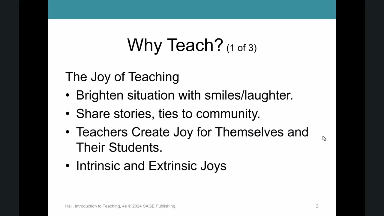 Chapter 1 Becoming a Teacher
