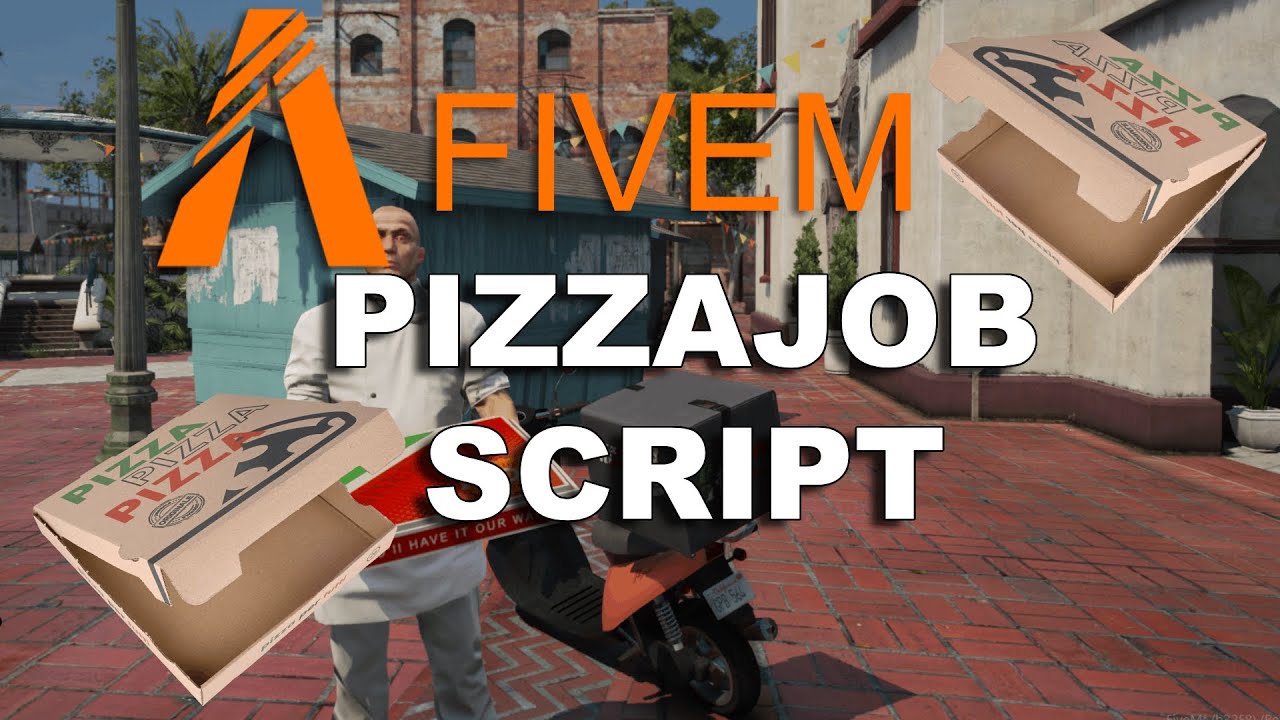 Fivem pizza delivery job script [esx]
