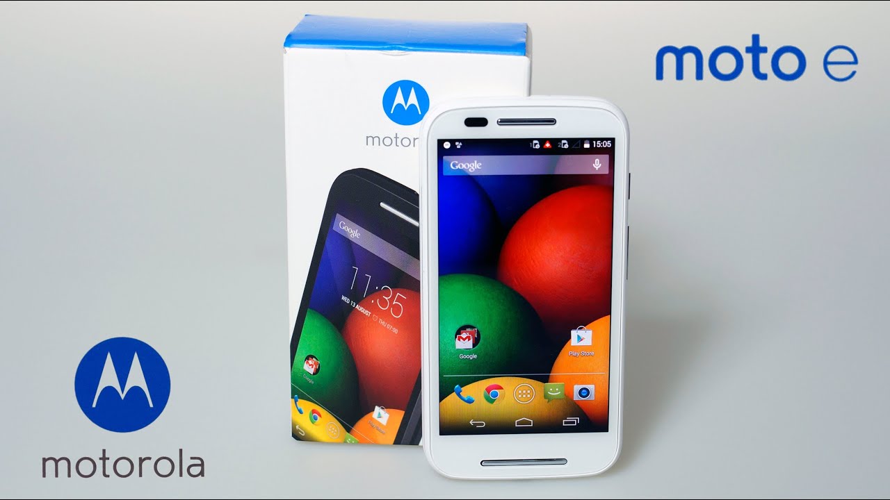 Moto E - Unboxing & Hands On