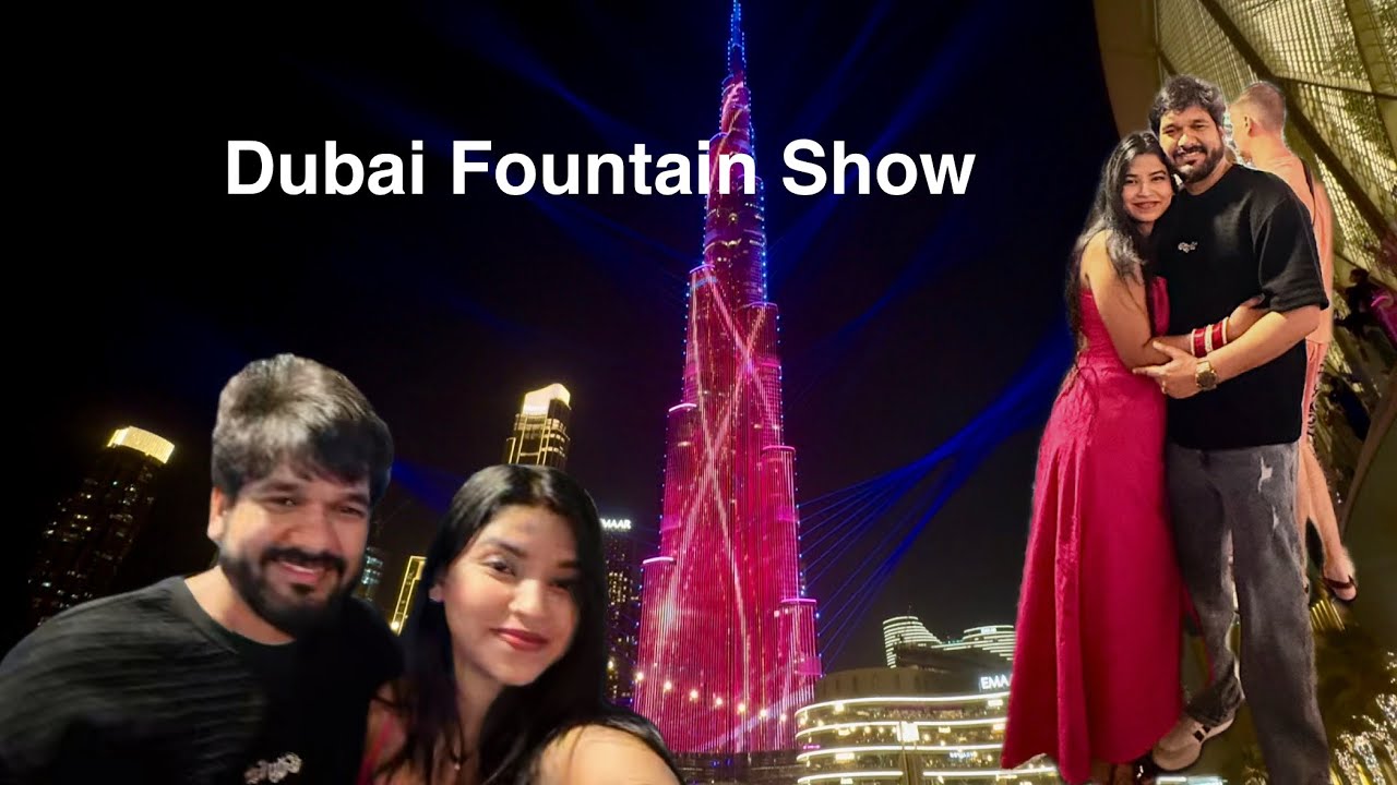 Dubai Fountain Show || #dubai #uae #fountainshow 
