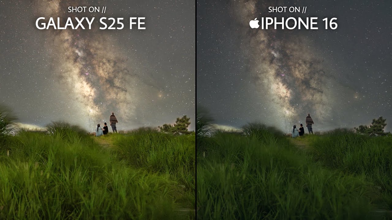 Samsung Galaxy S25 FE VS iPhone 16 | Night Mode Camera Test 