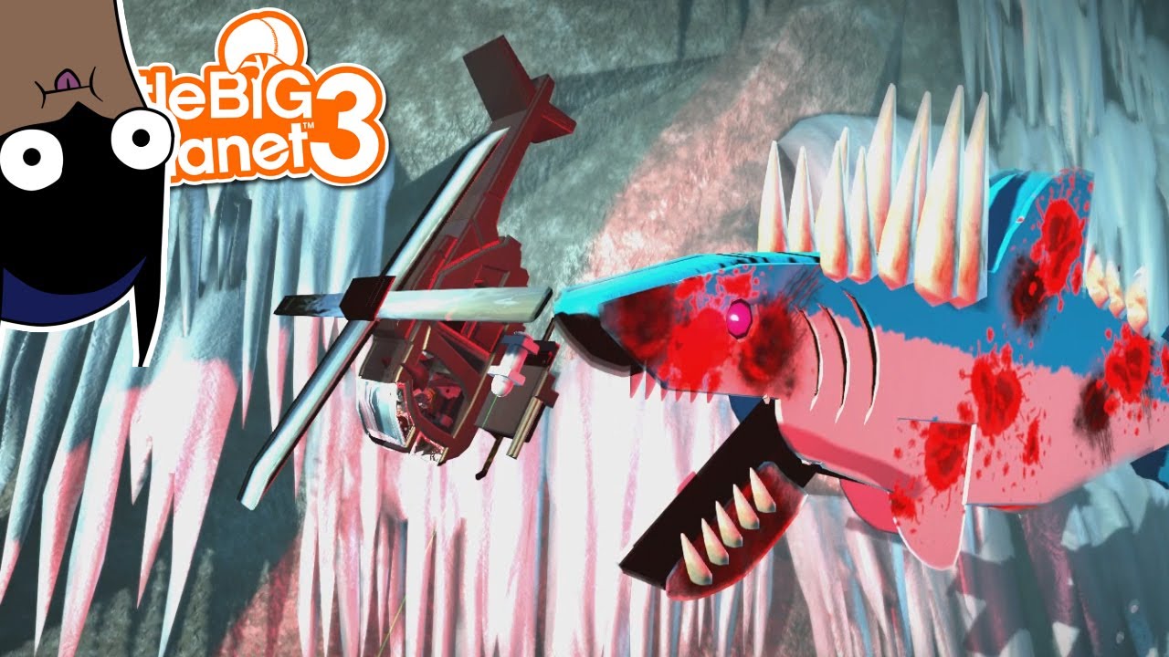Batman Saves Christmas? - Shark, Angry Whale, Croc, Sea Monster Survival [LittleBigPlanet 3] PS5